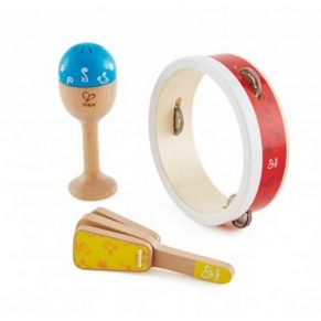 Hape - Ударни инструменти – комплект за начинаещи
